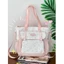 Cute Stars Versatile Shoulder Bag Student Tutorial Bag Hand-carrying Book Bag Handbag Junior Hig