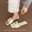 Màu sắc nhẹ nhàng và tinh tế Kim Cương Bướm Đế Thấp Đế Mềm Áo khoác ngoài nữ Xia Xin Han Bai Phù