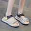 Giày sandal thể thao, giày công chúa mùa hè, giày đi biển đế mềm thời trang La Mã cho bé gái và học