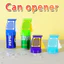 Móc khóa Dụng cụ mở chai in 3d di động cho đồ uống bia và Cola
