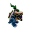 Đồ chơi sang trọng hoạt hình Mario Dark Bowser có độ sang trọng ngắn cho trẻ em và người hâm mộ