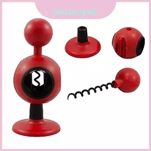 Nút chai rượu sáng tạo để sử dụng trong gia đình bằng chất liệu nhựa và hoạt động dễ dàng