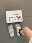 Chú Mèo Dễ Thương Trang Trí Sức Sống Thời Trang Giày Croc Du Lịch Ngoài Trời Mùa Hè Dép Sandal P