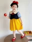 Đầm Bé Gái Mùa Hè Phong Cách Mới Trẻ Em Phong Cách Tay Ngắn Tuyết Trắng Váy Cotton Bé Gái Mùa Hè