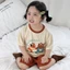 bộ đồ ngủ trẻ em modal phù hợp với bé trai và bé gái Bộ đồ ngủ ngắn tay quần đùi mỏng mùa hè