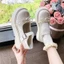 Retro Đa Năng Đế Dày Tăng Chiều Cao Gothic Nhỏ Giày Da Nữ Mùa Xuân Ngọt Nơ Mary Jane Giày