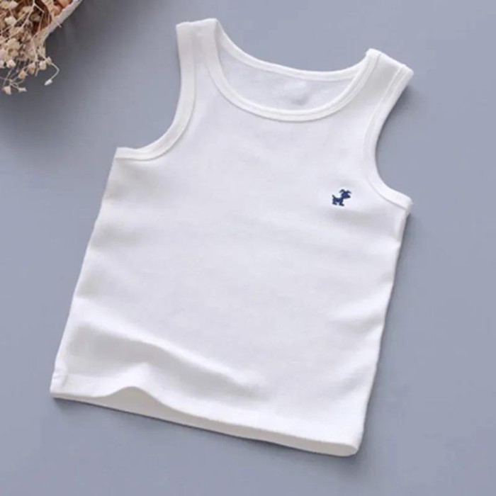 Áo vest trẻ em bốn mùa cotton lót bụng thoáng khí bảo vệ bụng cho bé gái và bé gái