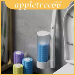Bộ cọ vệ sinh thay thế dùng một lần Phong cách tối giản hiện đại Màu trắng trong suốt 18 miếng Hương thơm hoa oải hương chanh