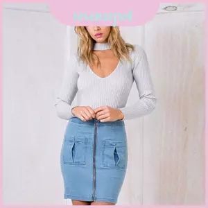 Bộ đồ liền thân bằng vải Cotton thông thường dành cho nữ lý tưởng cho mùa thu thời trang