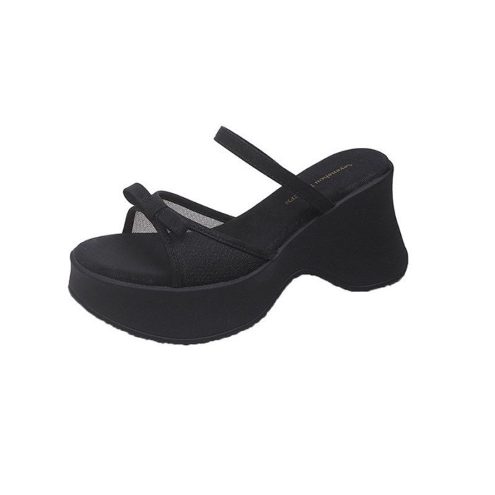 Dép xỏ ngón đế dày đế dày chống trượt cao cấp mặc mùa hè cho nữ, sandal đế mềm đa năng