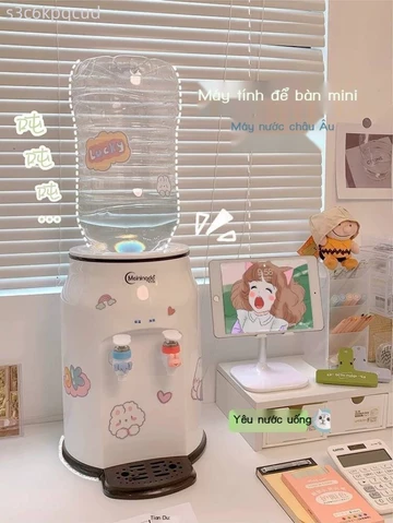 [Siêu Sale] Uống thoải mái!Máy lọc khoáng mini, bình nước để bàn, loại làm nóng tức thì nhỏ gọn dùn