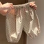 Quần Bé Gái Mùa Hè Mỏng Cho Bé Trên Đầu Gối Chất Cotton Nguyên Chất Chống Muỗi Quần Bé Gái Ra Ho