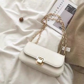 Túi niche kiểu Pháp dành cho nữ, túi xách nách retro, túi dây xích cao cấp, túi đeo vai nhỏ đ