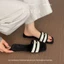 Màu sắc nhẹ nhàng và tinh tế Kim Cương Bướm Đế Thấp Đế Mềm Áo khoác ngoài nữ Xia Xin Han Bai Phù