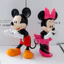 Cặp đôi Minnie Mickey Pvc nhân vật đám cưới cho lễ kỷ niệm hôn nhân