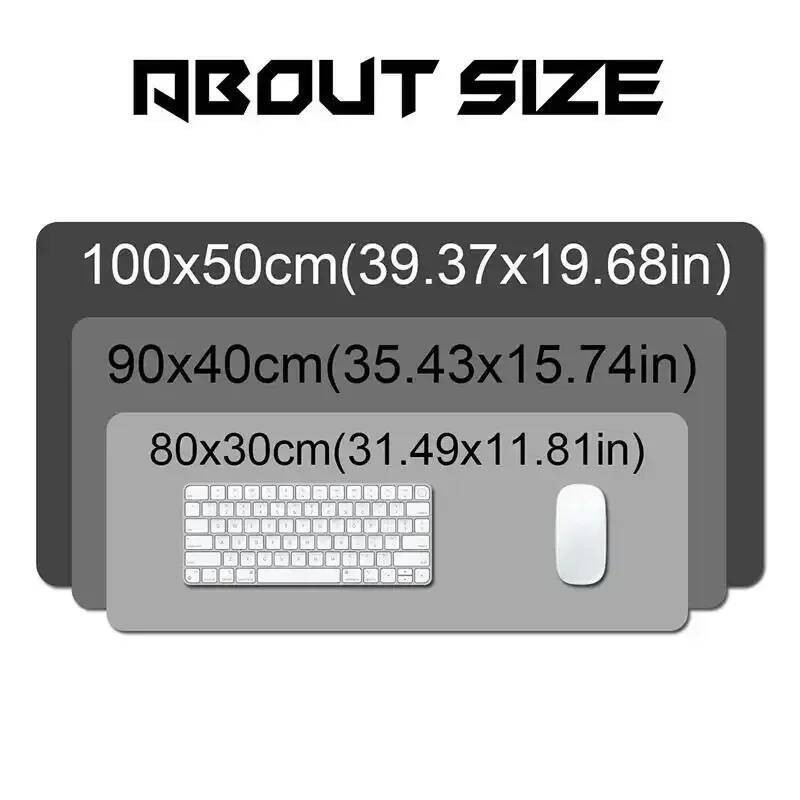 Game Thủ Để Bàn Thảm Alienware Hoạt Hình PC Chơi Game Miếng Lót Bàn Phím Miếng Lót Lockrand Mousepad Cho PC Chuột Thảm 90x40cm