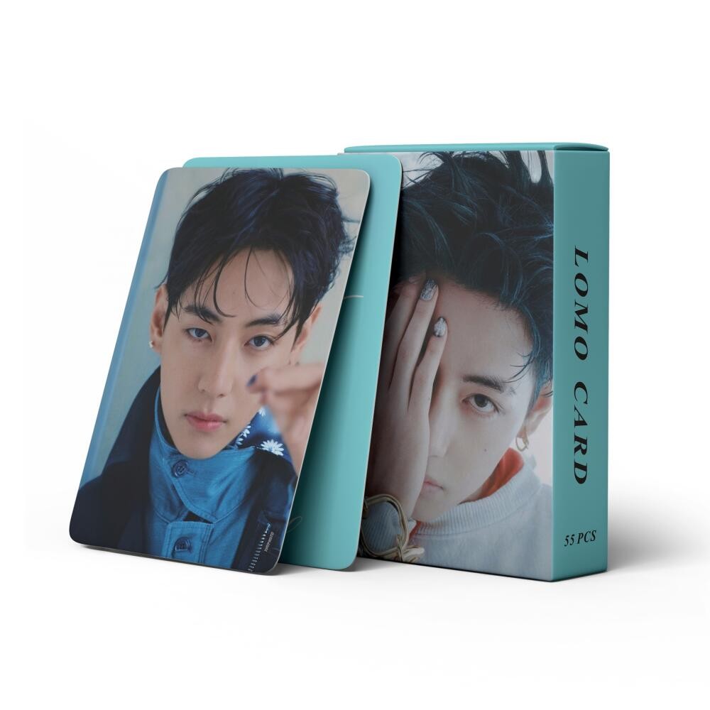 LINXX 55 Chiếc BTS Taehyung Mới Lomo Cards Bộ Sưu Tập Ba Chiều K-Pop Boy Band Fan Hàng Hóa Quà Tặng