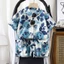 Bộ áo sơ mi và quần Short ngắn tay pha trộn Cotton cho trẻ em chất liệu mềm mại cho
