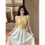 Korean Style Niche Gentle Style V-neck Design With Slim Fit, Light Luxury Temperament, Fashio