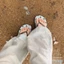 Polka-dot Flip-flops For Women's Summer Outer Wear, Thick-soled Flip-flops, Beautiful And Not Ti