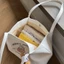 Miffy Rabbit Canvas Shoulder Bag Women's Embroidered Fashion Versatile Large Capacity Underarm S