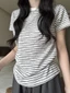 Áo thun ngắn tay giảm béo Taiaila phong cách hàn quốc dành cho nữ siêu hot trên INS, áo đa nă