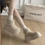 Inner Heightening Martin Boots For Women Winter Platform Thick-soled Retro Outer Wear Heighte