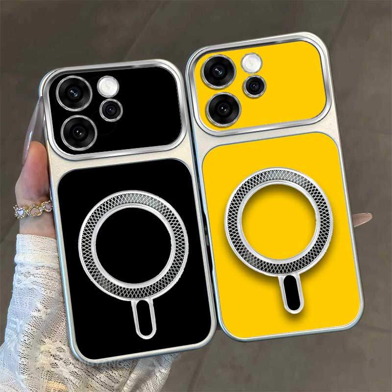 Ốp Lưng Cho OPPO Reno 15 Reno 15 Pro Reno 15F Reno 15C 5G Ốp Điện Thoại TPU Mờ Cao Cấp Mới Màu Sắc Thẩm Mỹ Và Bề Mặt Sáng Thiết Kế Vòng Hút Từ Tính
