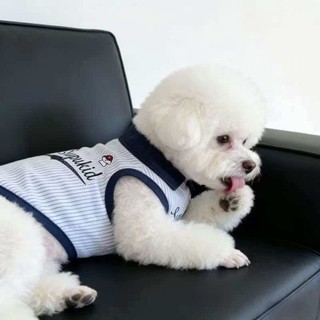 [Hàng Thú Cưng Dễ Thương] Quần Áo Mèo Mùa Hè Mỏng Phong Cách Thoáng Khí Áo Sơ Mi POLO Dễ Thương Quần Áo Thú Cưng 0.5-7.5kg