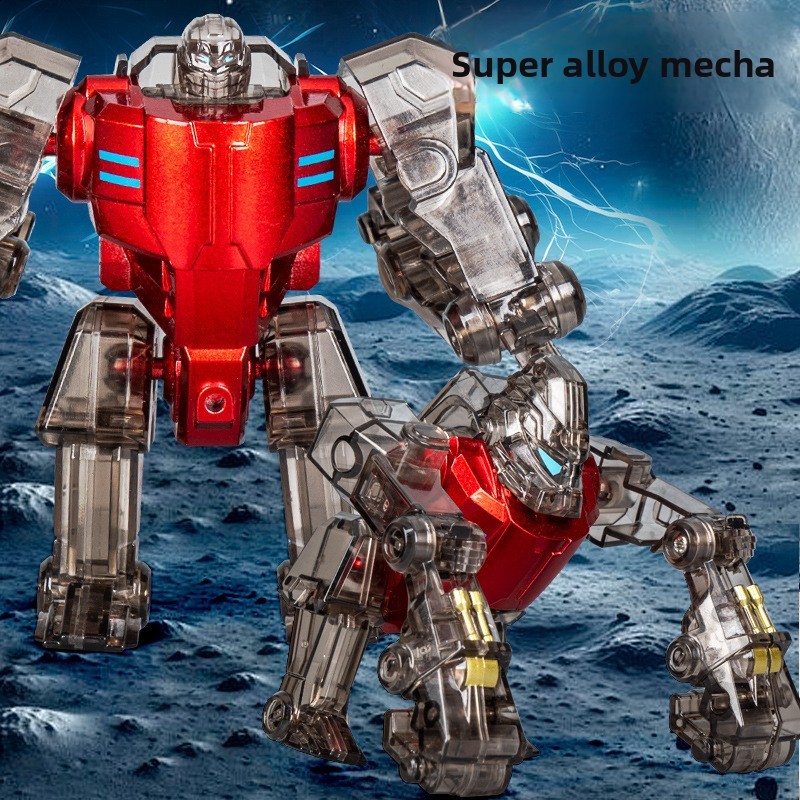Mô hình robot hợp kim biến hình khỉ với bộ tự làm cho trẻ em và người sưu tập robot Teen