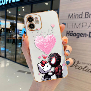 Ốp điện thoại hình Hello Kitty Smooth E-TPU cho OPPO RENO 2F 2Z 5 5F 6 7 7Z 8 8T 10 11F 12 12F 13 13F LITE Pro PLUS Vỏ silicon mềm