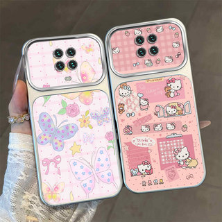 Ốp Lưng Cho Redmi Note 9 Pro Note 9s Note 9 4G Cửa Sổ Lớn Mờ Cao Cấp Vỏ Điện Thoại Thẩm Mỹ Nhiều Màu Sắc Bướm Và Mèo Dễ Thương Họa Tiết Thiết Kế Mới
‌