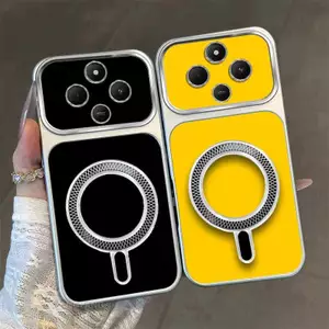 Ốp Lưng Cho Redmi 14C Ốp Điện Thoại TPU Mờ Cao Cấp Mới Màu Sắc Thẩm Mỹ Và Bề Mặt Sáng Thiết Kế Vòng Hút Từ Tính