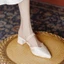 New Chinese Style Baotou Sandals Summer Slippers Pointed Toe Two-wear With Cheongsam Half Slippe