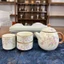 A049 Hedge Home Travel Tea Set Yiyantang Wisteria Flower Dragon Egg Pot One Pot 3 cốc có túi [Bồi thường gói bị hỏng]