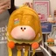 Túi sách đáng yêu Kstyle Hamburger có sức chứa lớn và khóa kéo