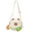 Túi Mini Capybara Nylon Mềm Có Dây Đeo Vai Đơn Và Phong Cách Hợp Thời Trang Để Sử Dụng Ngày