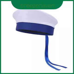 Captain Theme Unisex Mũ thủy thủ cho bữa tiệc mùa hè Polyester Mặc sân khấu thoáng khí