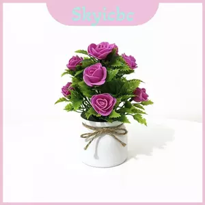 Sắp xếp bọt hoa hồng thanh lịch với ruy băng trang trí cho bữa tiệc cưới và đạo cụ chụp ảnh