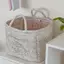 Hoa văn Vines Khối lưu trữ có thể gập lại kiểu Pháp với chất liệu Cotton thoáng khí cho gia đình và văn phòng