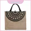 Túi Tote dân gian truyền thống bằng vải Canvas có khóa đóng để sử dụng hàng ngày Đi chơi thông thường và
