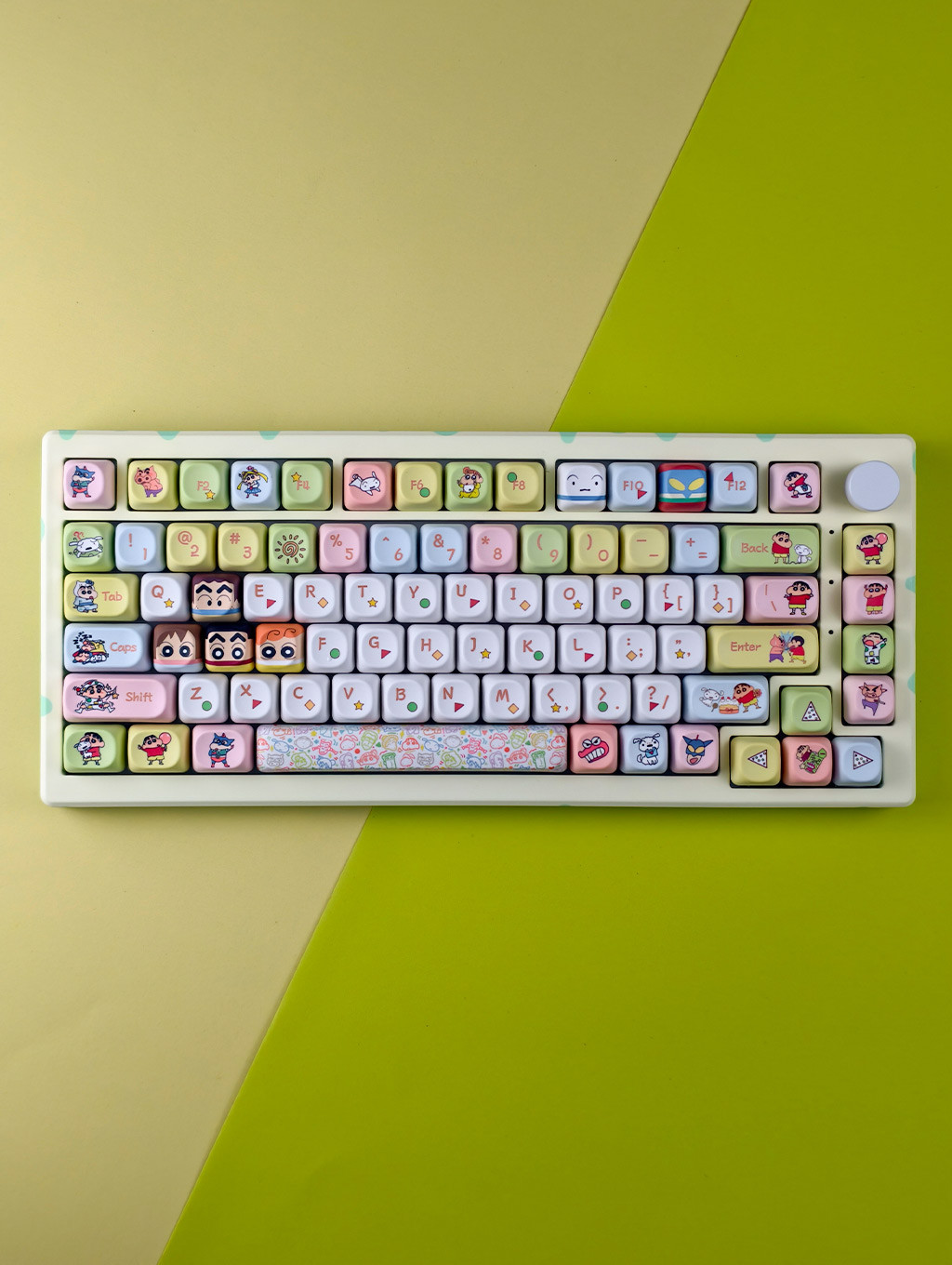 Crayon Shin-chan Keycaps PBT MOA Profile 130 Phím Thuốc Nhuộm Hoạt Hình ...