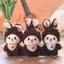 Móc khóa sang trọng có thể sưu tập Monchhichi với kích thước nhỏ gọn dành cho người sưu tập và trẻ em