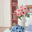 Bó hoa cầm tay hoa thanh lịch hoa hồng để trang trí tiệc và chụp ảnh Cài đặt nhà trong