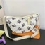 Túi đeo chéo Cotton họa tiết đáng yêu hình gấu trúc để đi chơi thông thường có túi điện thoại bên trong