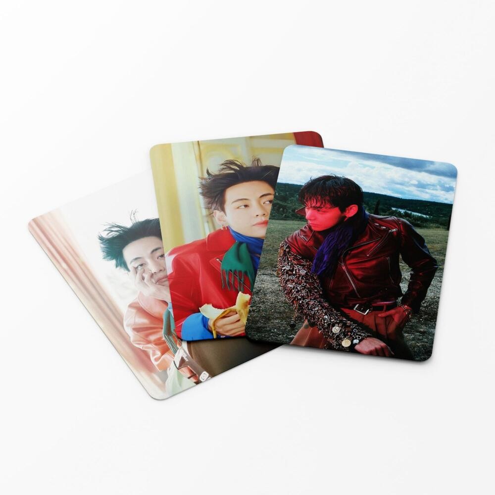LINXX 55 Chiếc BTS Taehyung Mới Lomo Cards Bộ Sưu Tập Ba Chiều K-Pop Boy Band Fan Hàng Hóa Quà Tặng
