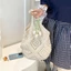 Retro Handmade New Hollow Knitted Large Capacity Seaside Vacation Shoulder Woven Versatile Bag C