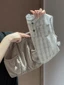 Bộ đồ mỏng không tay mùa hè dành cho bé trai Bộ đồ hở ngực phong cách Hàn Quốc Quần short rộng x