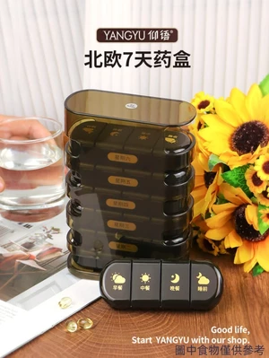 Hộp Đựng Thuốc Di Động Ba Bữa Ăn Một Ngày Ba Thuốc Một Tuần Bảy Ngày Nhắc Nhở Thuốc Thuốc Di Động Thuốc Phụ Đóng Gói