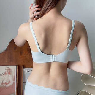 Đồ lót liền mạch khóa lưng, mềm mại và thoải mái, phù hợp cho yoga hoặc ngủ không dây
